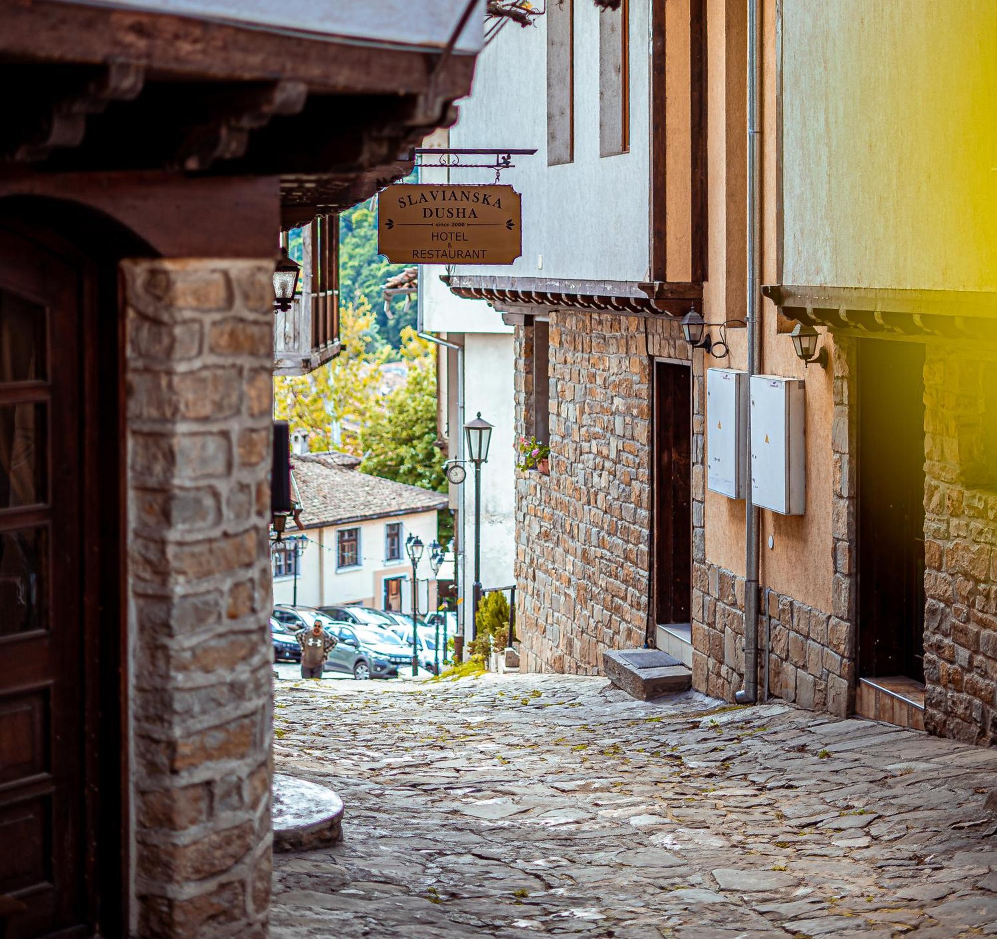 Hotel Slavianska dusha Veliko Tărnovo Exteriör bild